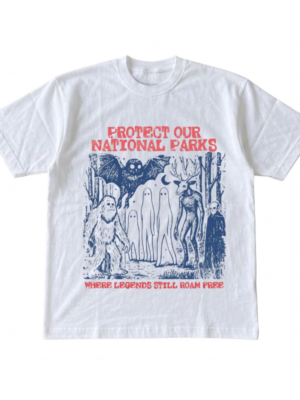 Gildan Protect Our National Parks Graphic Tee - White